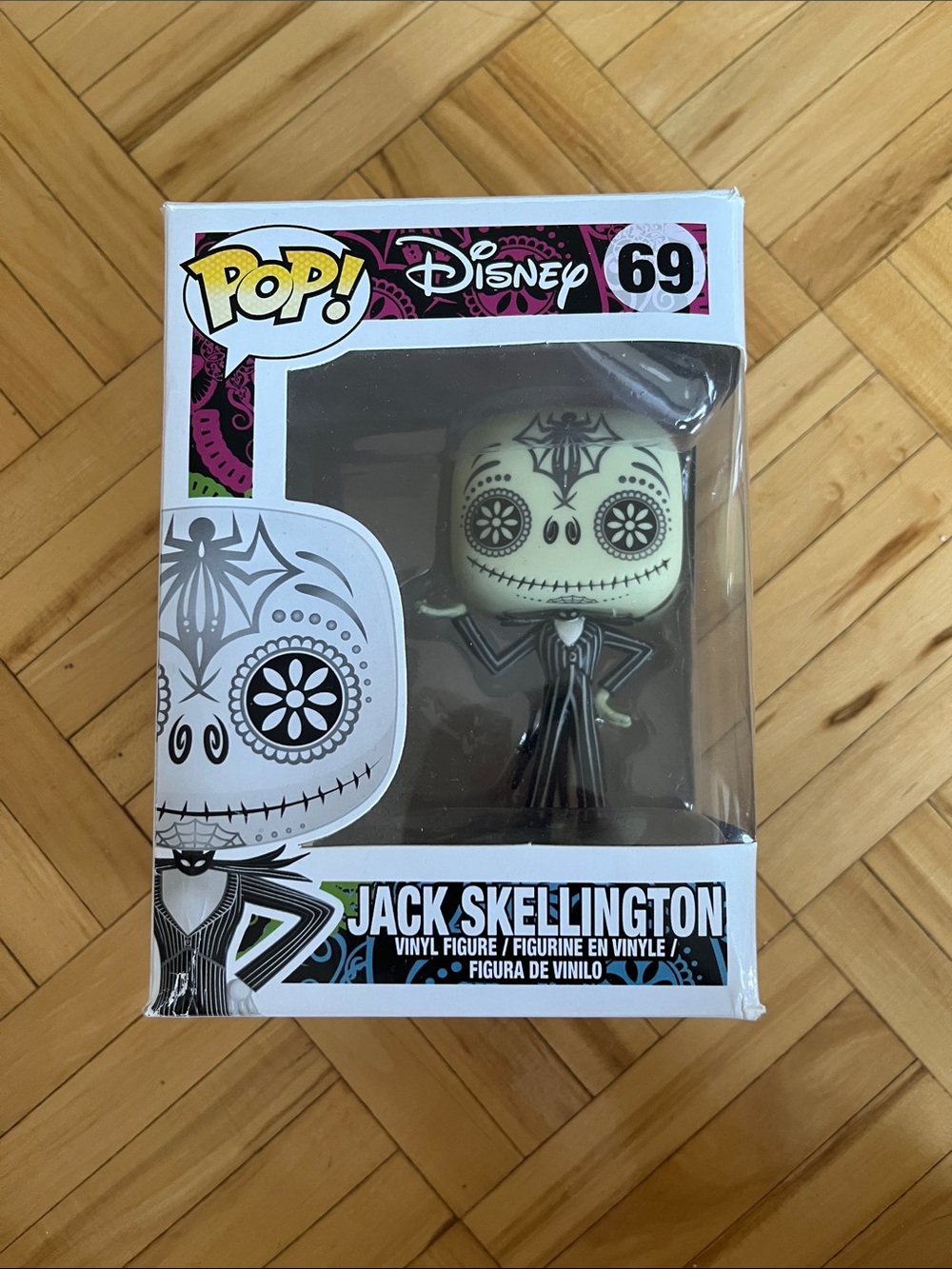 Funko Jack Skellington Sugar Skull Vinyl Figure - Black & Cream